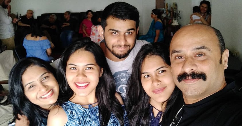 rajesh hebbar family rajesh hebbar family